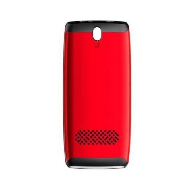 Back Panel Cover For Zen Flipper M6i Black - Maxbhi.com