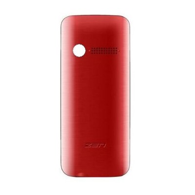 Back Panel Cover For Zen M72 Star Red - Maxbhi.com