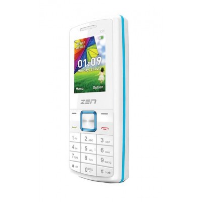 Back Panel Cover For Zen X9i White - Maxbhi.com