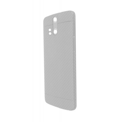 Back Panel Cover For Zte Axon Pro Silver - Maxbhi.com