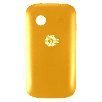 Back Panel Cover For Zte N790 Yellow - Maxbhi.com