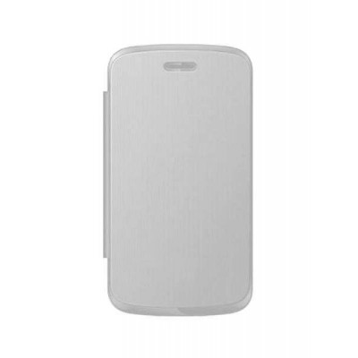 Flip Cover For Htc Explorer A310e White By - Maxbhi.com