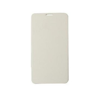 Flip Cover For Karbonn A19 White By - Maxbhi.com