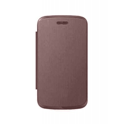 Flip Cover For Nokia C7 Brown By - Maxbhi.com