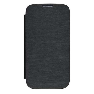 Flip Cover For Samsung Galaxy Grand Quattro Win Duos I8552 Black By - Maxbhi.com