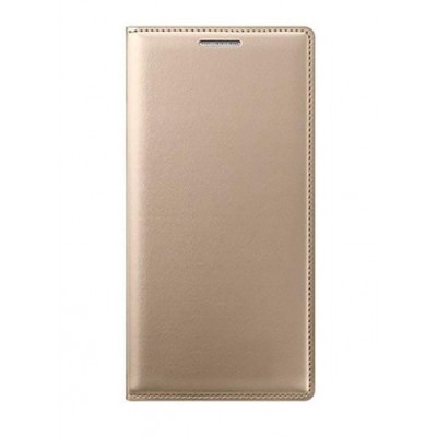 Flip Cover For Samsung Galaxy J7 2016 Gold By - Maxbhi.com