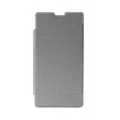 Flip Cover For Xiaomi Redmi Note 4g Grey By - Maxbhi.com