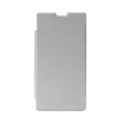Flip Cover For Xiaomi Redmi Note 4g Silver By - Maxbhi.com