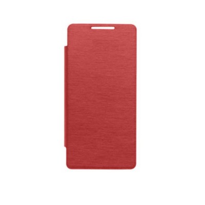 Flip Cover For Xolo A500s Ips Red By - Maxbhi.com