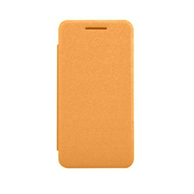 Flip Cover For Asus Zenfone 4 Yellow By - Maxbhi.com