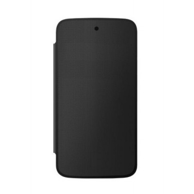Flip Cover For Spice Android One Dream Uno Mi498 Black By - Maxbhi.com