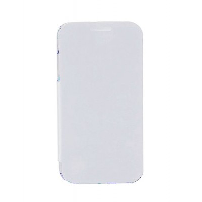 Flip Cover For Karbonn A30 White By - Maxbhi.com