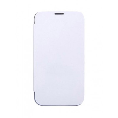 Flip Cover For Sony Xperia Miro St23i White Gold By - Maxbhi.com