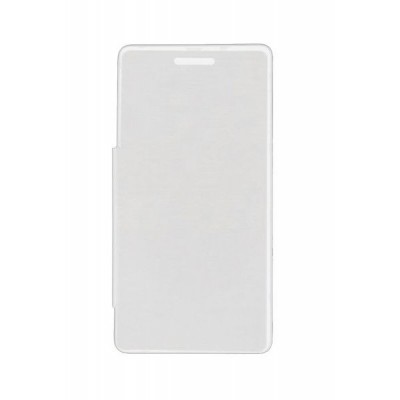 Flip Cover For Micromax Canvas Xpress 2 E313 White By - Maxbhi.com