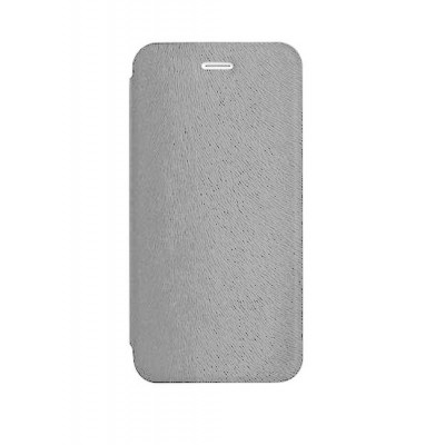 Flip Cover For Spice M6112 Silver By - Maxbhi.com