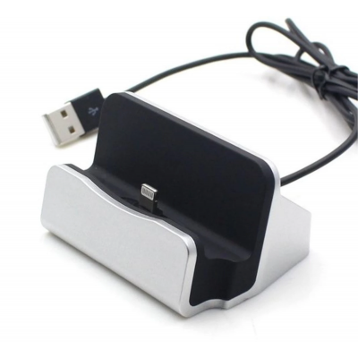 Mobile Holder For Apple iPhone 5S Dock Type White