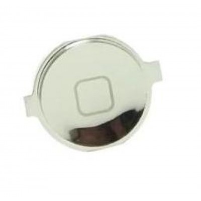 Home Button For Apple iPhone 4S  Silver
