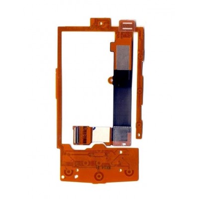 Lcd Connector For Nokia X300 X3 Keypad With Keyboard Flex Cable Membrane - Maxbhi Com