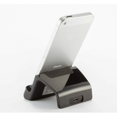 Mobile Holder For Apple iPhone 5C Dock Type Black