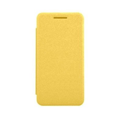 Flip Cover For Asus Zenfone 4 A450cg Yellow By - Maxbhi.com
