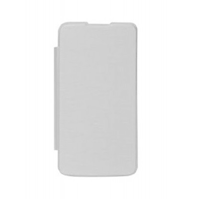 Flip Cover For Karbonn A19 Plus White By - Maxbhi.com