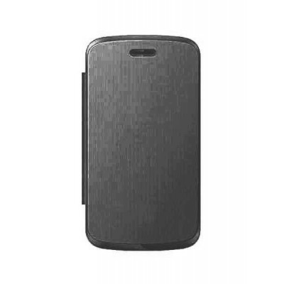 Flip Cover For Celkon Campus One A354c Black By - Maxbhi.com