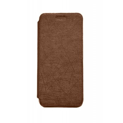 Flip Cover For Infinix Hot Note X551 Brown By - Maxbhi.com