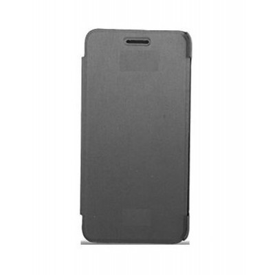 Flip Cover For Intex Aqua I4 Plus Black By - Maxbhi.com