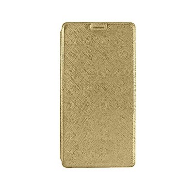 Flip Cover For Intex Cloud 4g Star Champagne By - Maxbhi.com