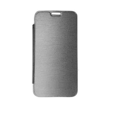 Flip Cover For Lava Iris 460 Grey By - Maxbhi.com