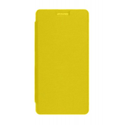 Flip Cover For Lenovo A6010 Yellow By - Maxbhi.com