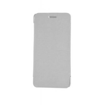 Flip Cover For Lenovo Sisley S90 Silver By - Maxbhi.com