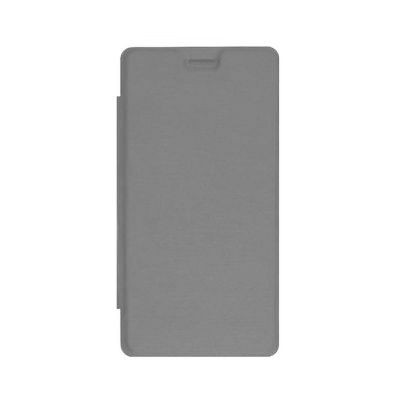 Flip Cover For Panasonic P55 Novo 16gb Grey By - Maxbhi.com