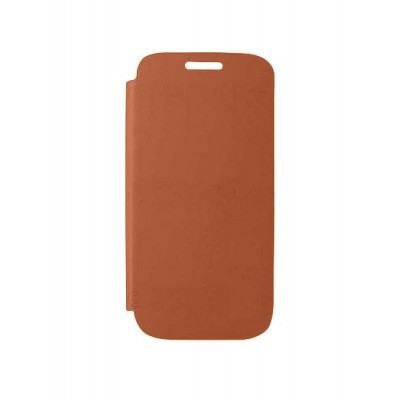 Flip Cover For Samsung Galaxy Ace Duos I589 Orange By - Maxbhi.com