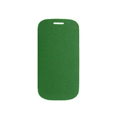 Flip Cover For Samsung Galaxy Mini S5570 Green By - Maxbhi.com
