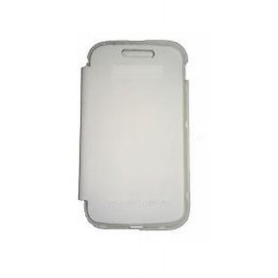 Flip Cover For Samsung Rex 60 C3312r Silver By - Maxbhi.com