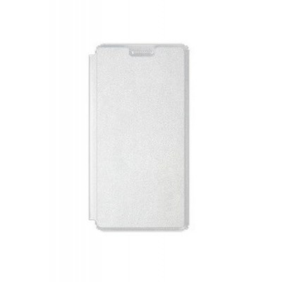 Flip Cover For Spice Mi511 White By - Maxbhi.com
