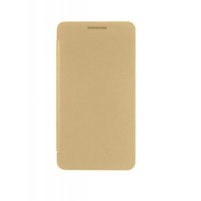 Flip Cover For Xiaomi Redmi Note 2 Prime Gold By - Maxbhi.com