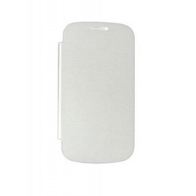 Flip Cover For Aoc E40 White By - Maxbhi.com