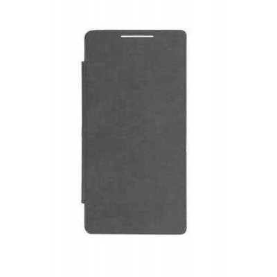Flip Cover For Iball Andi 4p Class X Grey By - Maxbhi.com