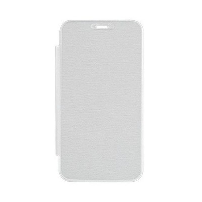 Flip Cover For Microsoft Lumia 430 Dual Sim White By - Maxbhi.com