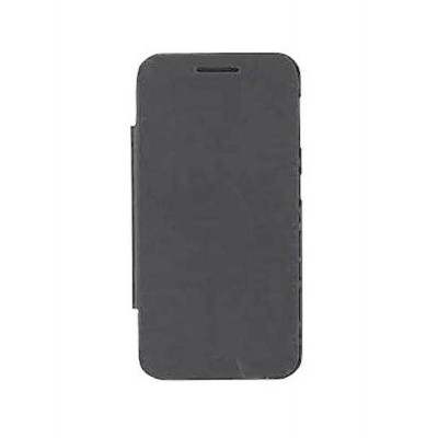 Flip Cover For Panasonic Eluga Icon Grey By - Maxbhi.com