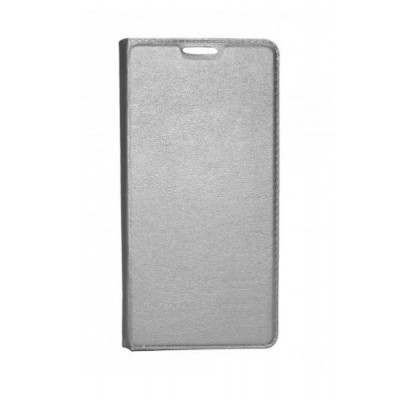 Flip Cover For Panasonic Eluga Mark Grey By - Maxbhi.com