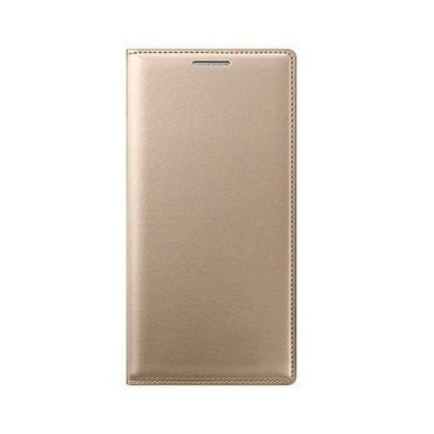 Flip Cover For Samsung Galaxy A9 Pro Gold By - Maxbhi.com