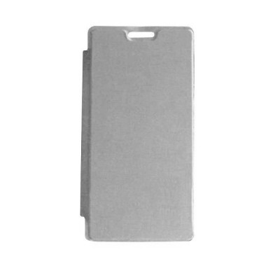 Flip Cover For Samsung Z3 Silver By - Maxbhi.com