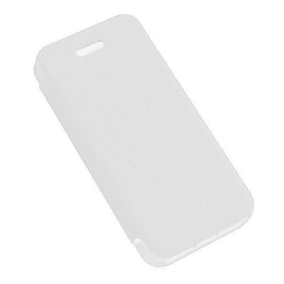 Flip Cover For Spice M6111 White By - Maxbhi.com
