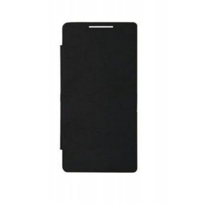 Flip Cover For Spice Xlife 405 Black By - Maxbhi.com