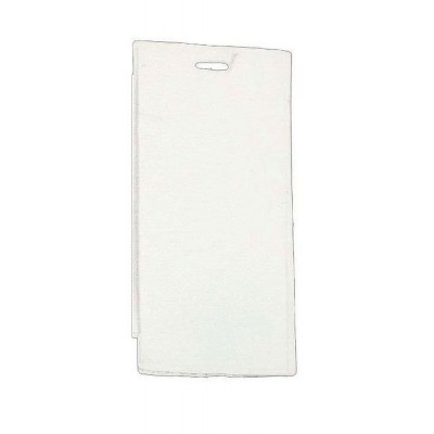Flip Cover For Vivo Y15s White By - Maxbhi.com