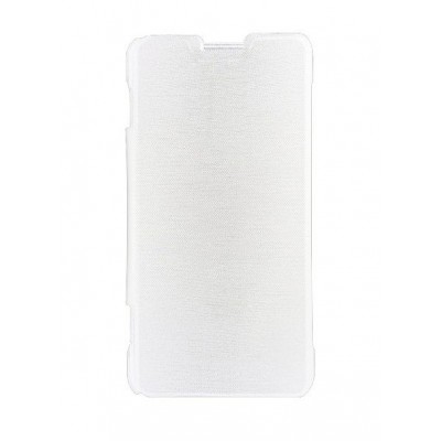 Flip Cover For Iball Andi 5k Panther White By - Maxbhi.com