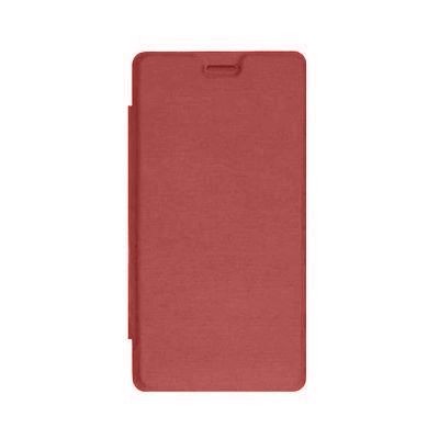 Flip Cover For Karbonn A240 Red By - Maxbhi.com